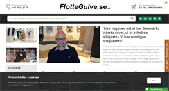 Desktop Screenshot of flottegulve.se