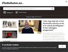 Tablet Screenshot of flottegulve.se