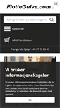 Mobile Screenshot of flottegulve.com