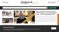 Desktop Screenshot of flottegulve.dk